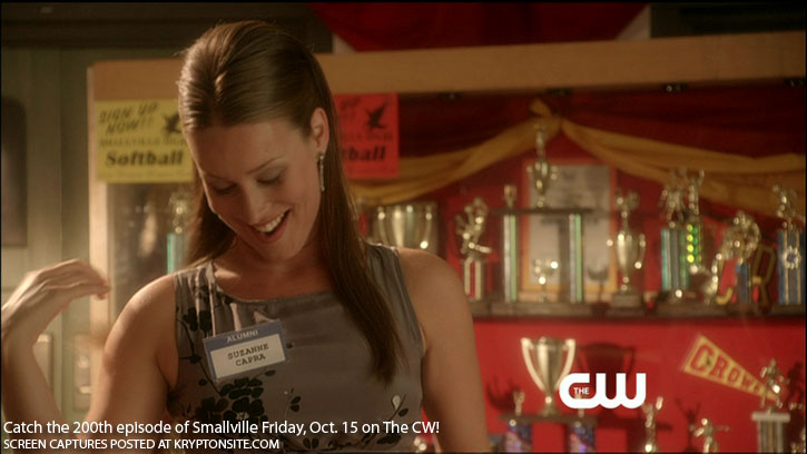 Smallville Season 10 Shield Keri Lynn Pratt Justin Hartley