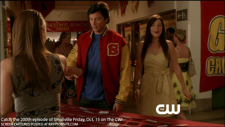 Smallville Season 10 Shield Keri Lynn Pratt Justin Hartley