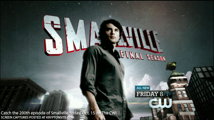 Smallville Season 10 Shield Keri Lynn Pratt Justin Hartley