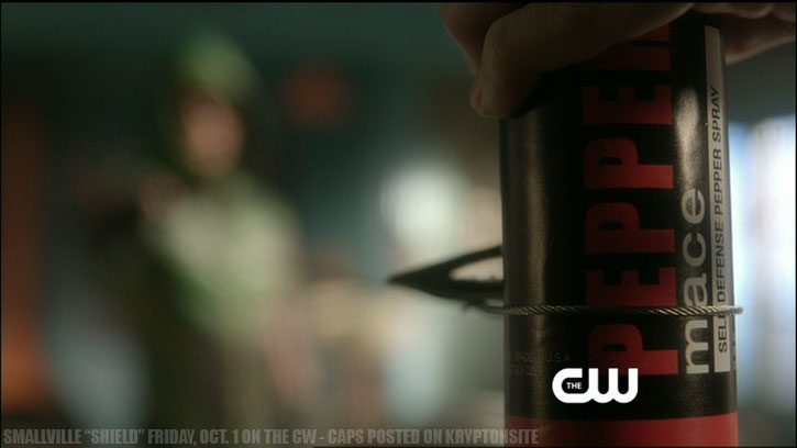 Smallville Season 10 Shield Keri Lynn Pratt Justin Hartley