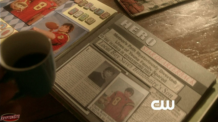 Smallville Season 10 Shield Keri Lynn Pratt Justin Hartley