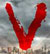 v