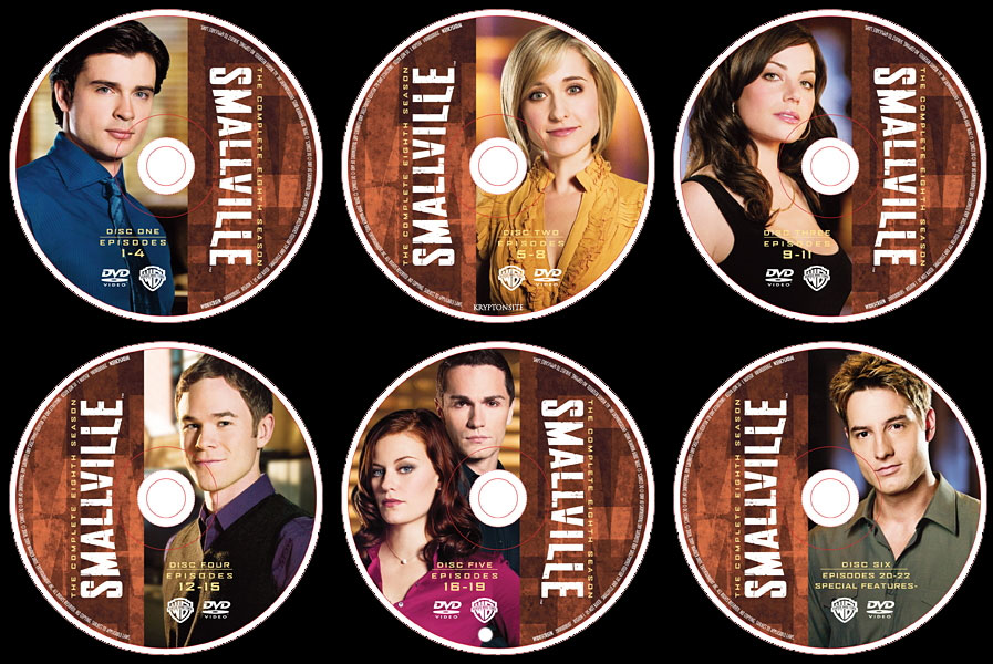 smallville season 8 dvd