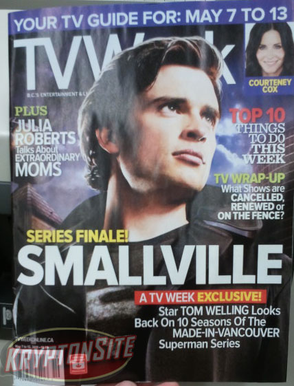 tom welling tv week cover