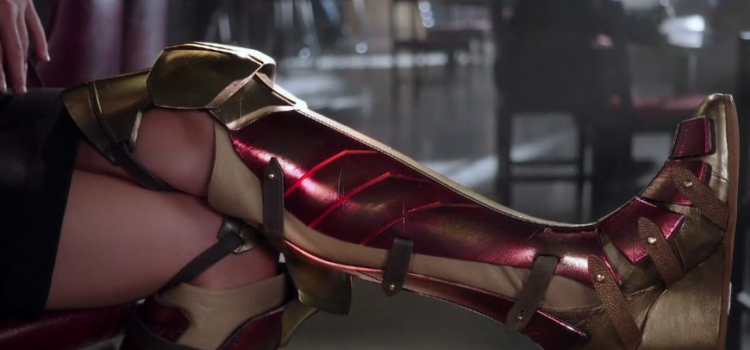 wonder woman boots 2017