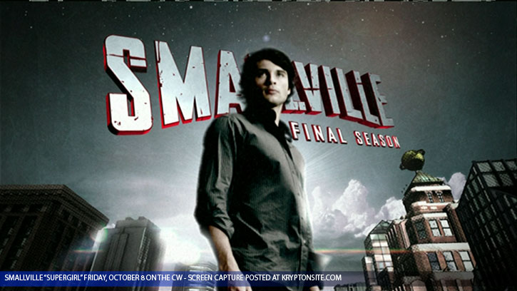 Smallville Season 10 Shield Keri Lynn Pratt Justin Hartley